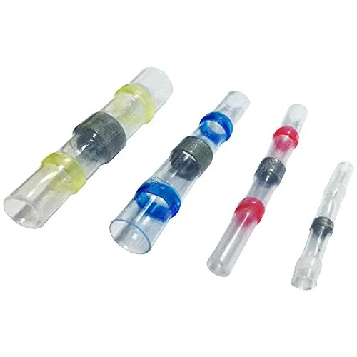 Solder Heat Shrink Wire Connectors White - Pack of 25