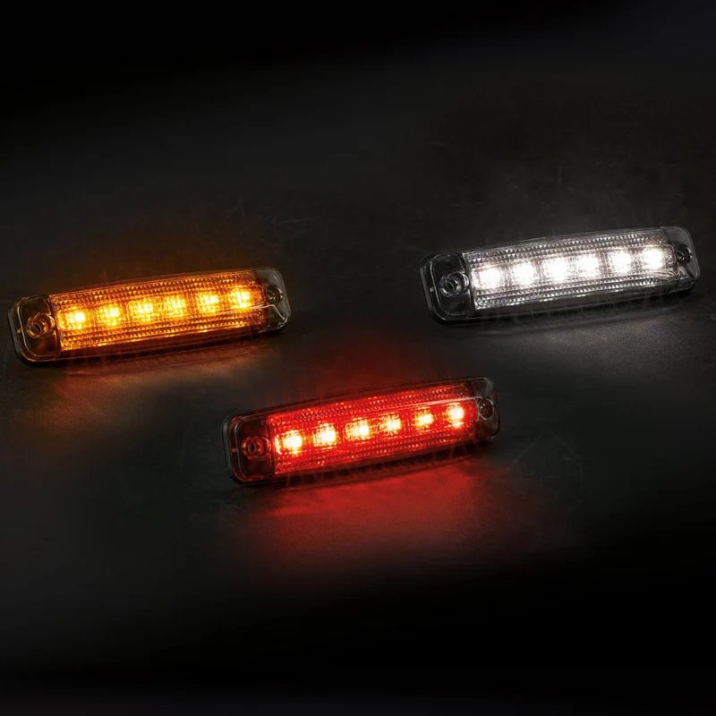 Luci di posizione a LED sottili Fristom FT-079 con lente scura