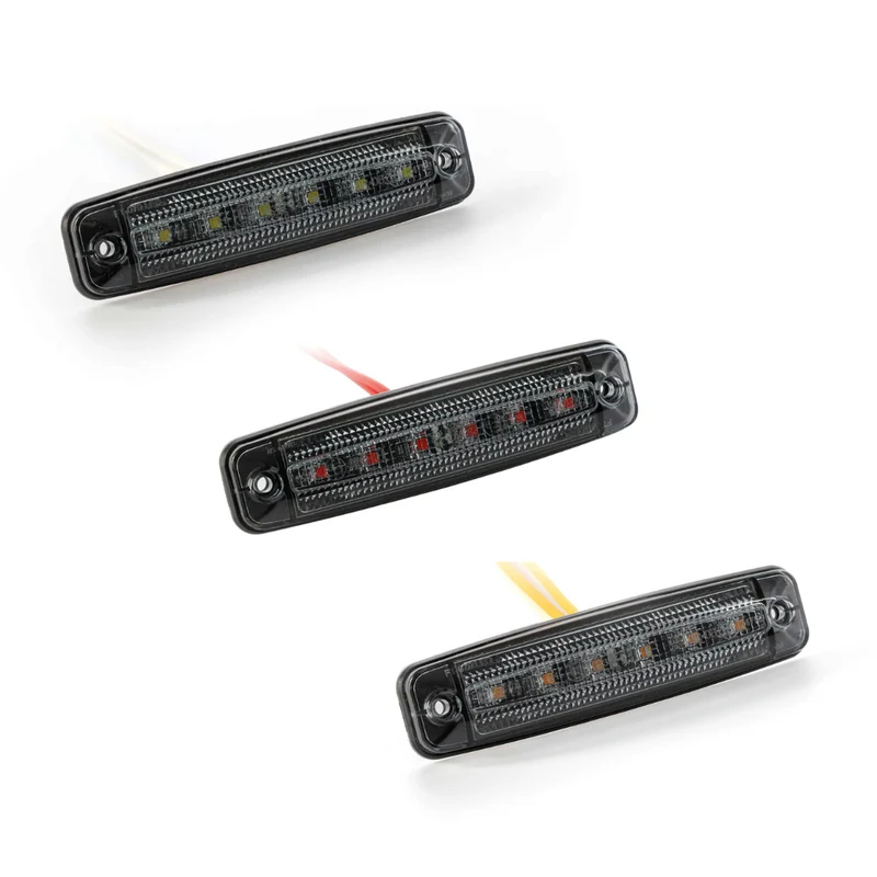 Luci di posizione a LED sottili Fristom FT-079 con lente scura