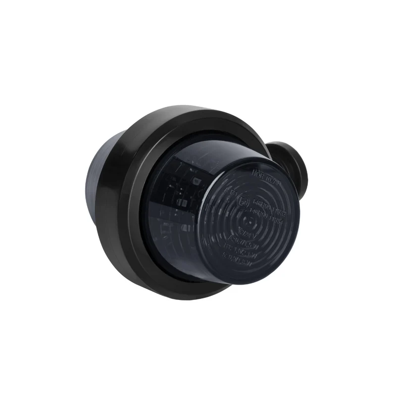 Old School Short Arm Danish Marker Lights with Dark Lens / Choose Colour