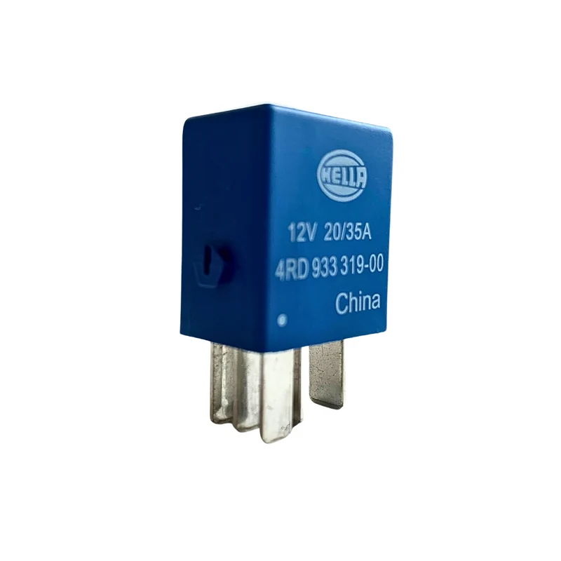 Hella 12V 5 Pin Changeover Micro Relay with Resistor / 35A