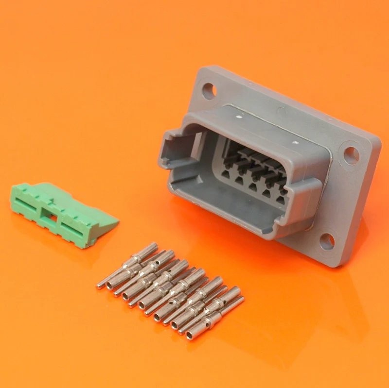 DEUTSCH DT Connector Receptacle with Flange Mount / 12 Way