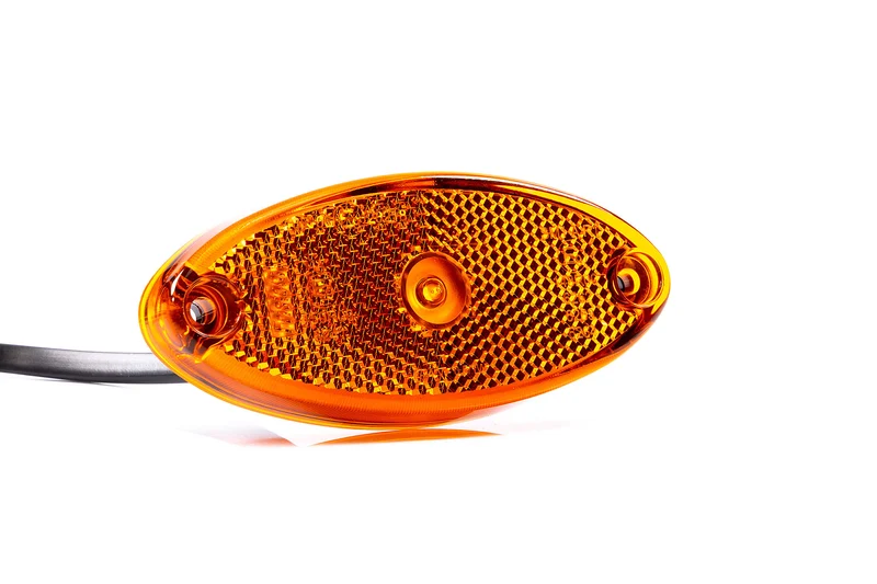 Fristom Oval Trailer Style LED Marker Light with Reflector