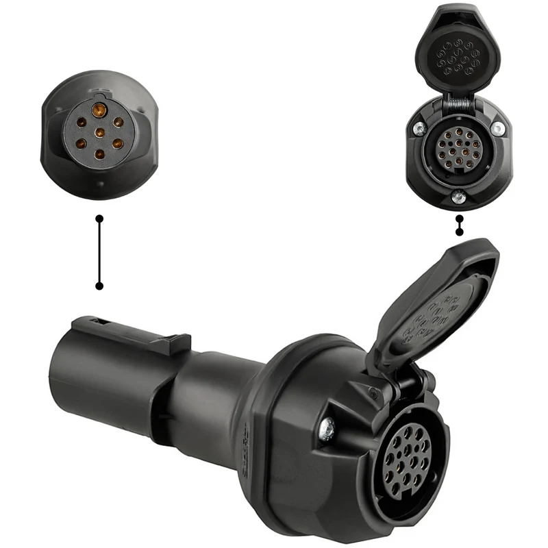 Voltage Reducer 24v to 12v (Converts a 24N 7 Pole to a 13 Pole Socket)