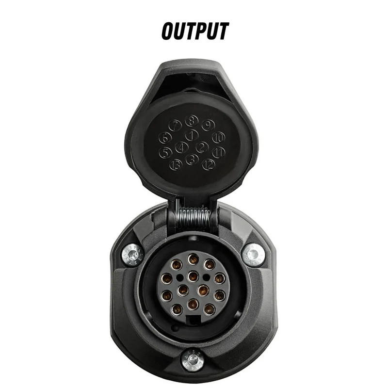 Voltage Reducer 24v to 12v (Converts a 24N 7 Pole to a 13 Pole Socket)