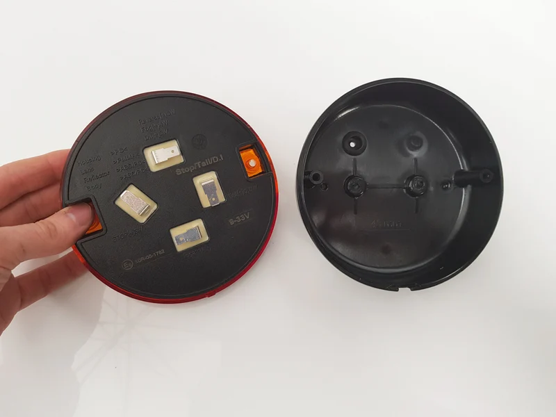 Luce LED rotonda per rimorchio per hamburger/staffa profonda