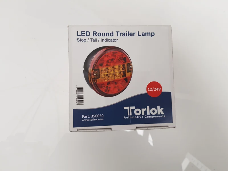 Luce LED rotonda per rimorchio per hamburger/staffa profonda