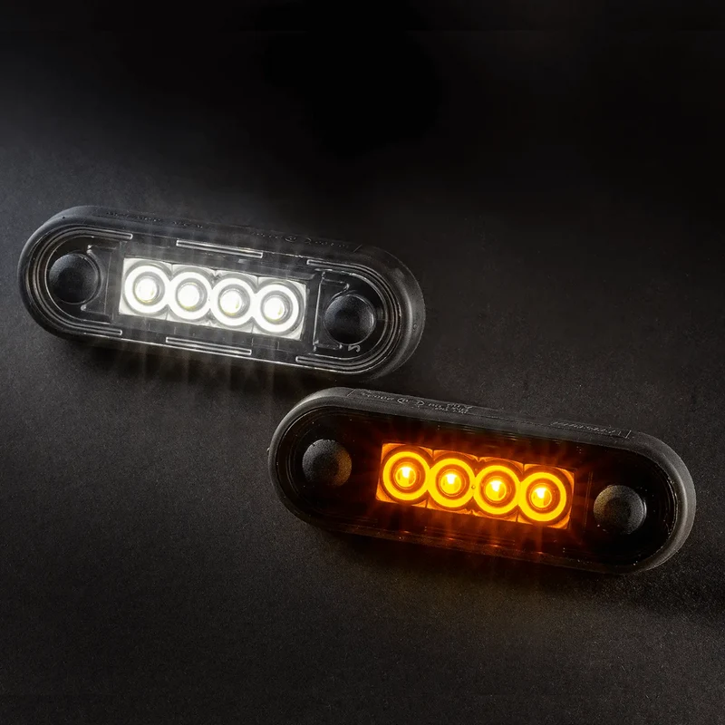 Fristom FT-073 BZ LED Marker Light - Dual Colour Amber/White