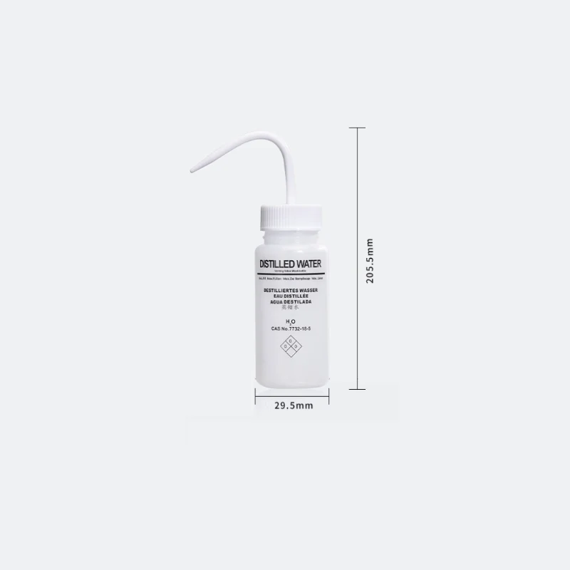 Spruzzini per solventi con sfiato, plastica PE, capacità da 250 ml a 500 ml