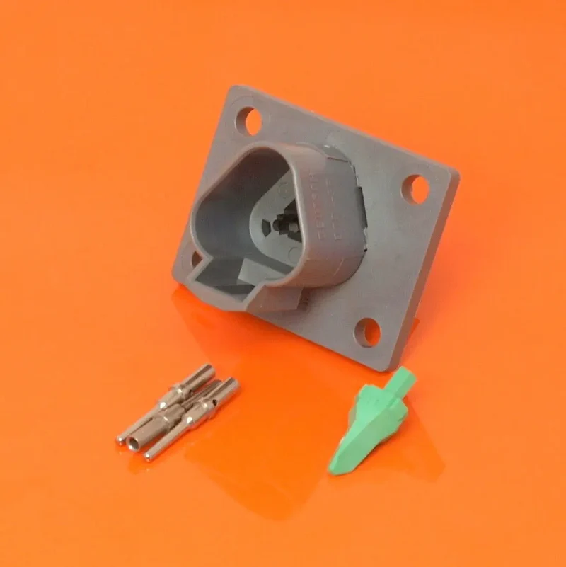 DEUTSCH DT Connector Receptacle with Flange Mount / 3 Way