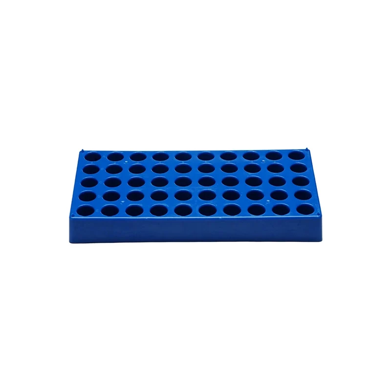 Supporto da 50 slot per fiale di campione da 2 ml, in plastica PP