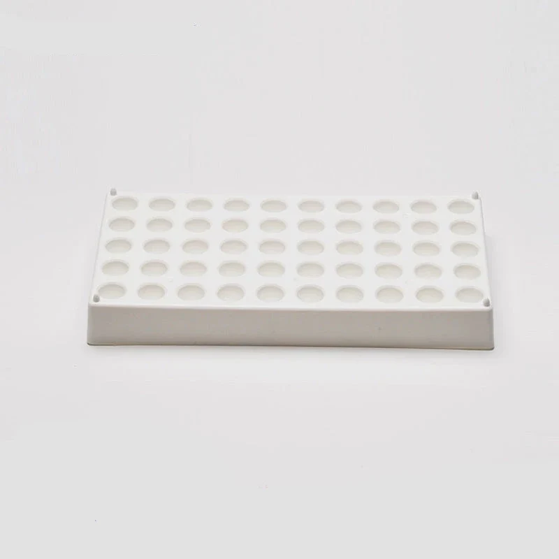 Supporto da 50 slot per fiale di campione da 2 ml, in plastica PP