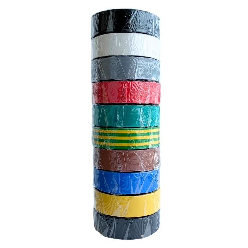 Insulating Tape / Rainbow Pack / 10 Rolls