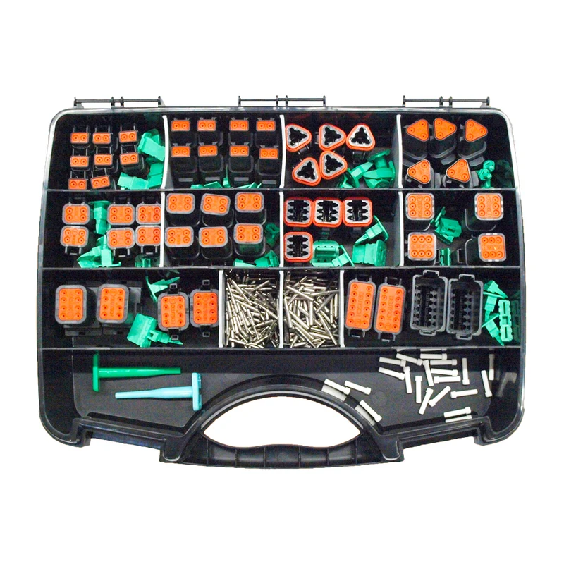 DEUTSCH DT Connectors Assorted Box / 2 to 12 Way / 380 Pieces