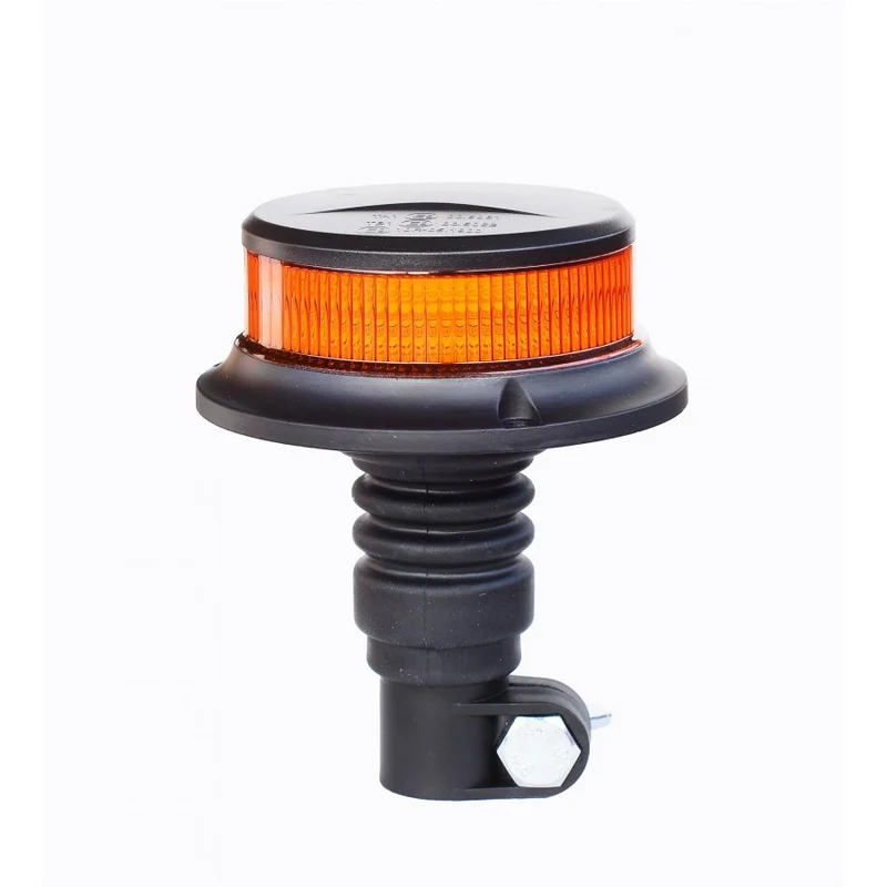 Faro LED ambra con montaggio Flexi-DIN / Flat Top