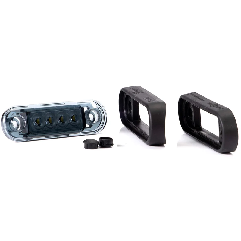 LED Marker Lights with Smoked Dark Lens