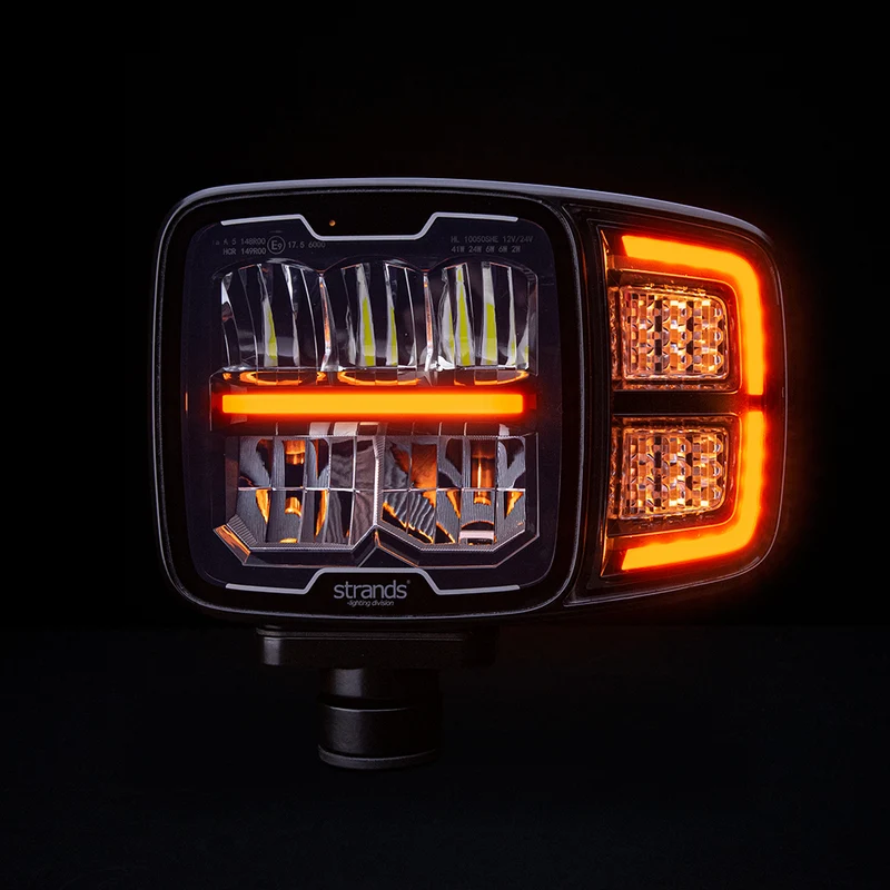 Strands HI-LO LED Lamp with High Beam, Low Beam & Indicator