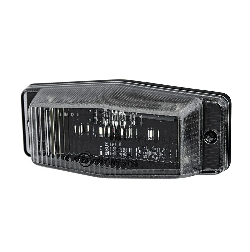 White Double Burner LED Light for Trucks - "Old School"