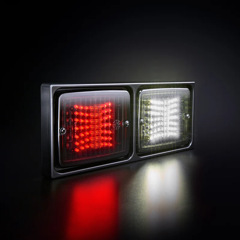Strands IZE LED Double Mounting Frame / 2 Lamp Horizontal Version