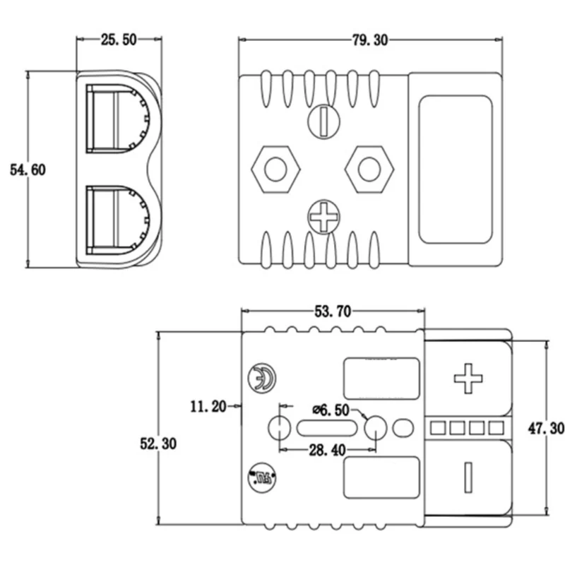 175A Anderson Style Connector