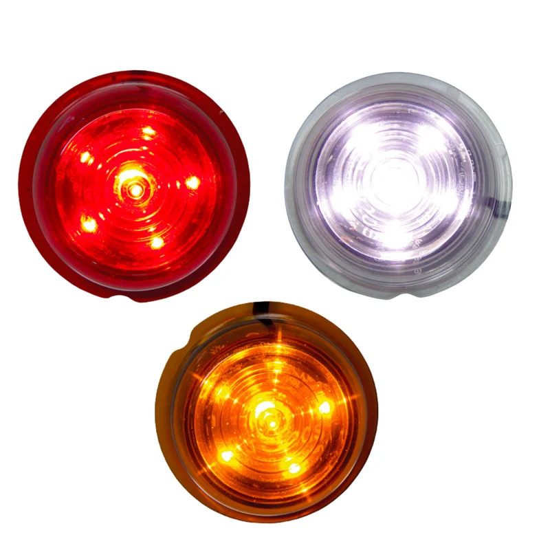 Strands Viking Outline Marker Lights / 6 LED Version with Coloured Lens