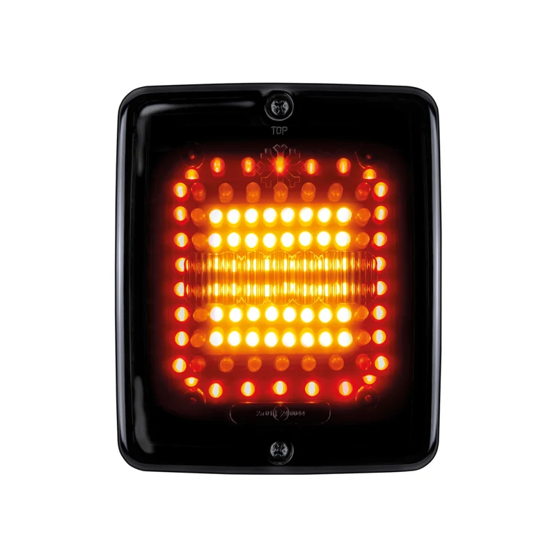 Strands Dark Knight Square IZE LED Tail Lights with Dark Lens