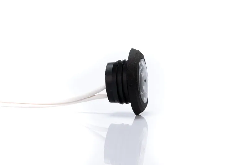 LED Bulls Eye Round Marker Lamp with Flat & Curved Gasket