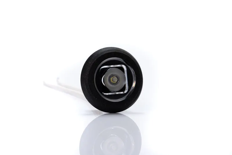 LED Bulls Eye Round Marker Lamp with Flat & Curved Gasket