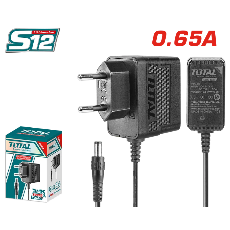 Caricabatterie per Batterie 12V Total