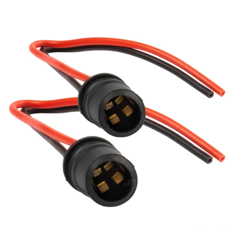 T10 Rubber Parking Light Bulb Holders W5W / Pack of 2
