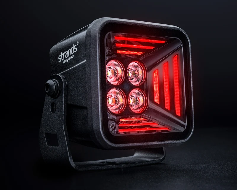Strands Dark Knight Fortex Work Light / Red