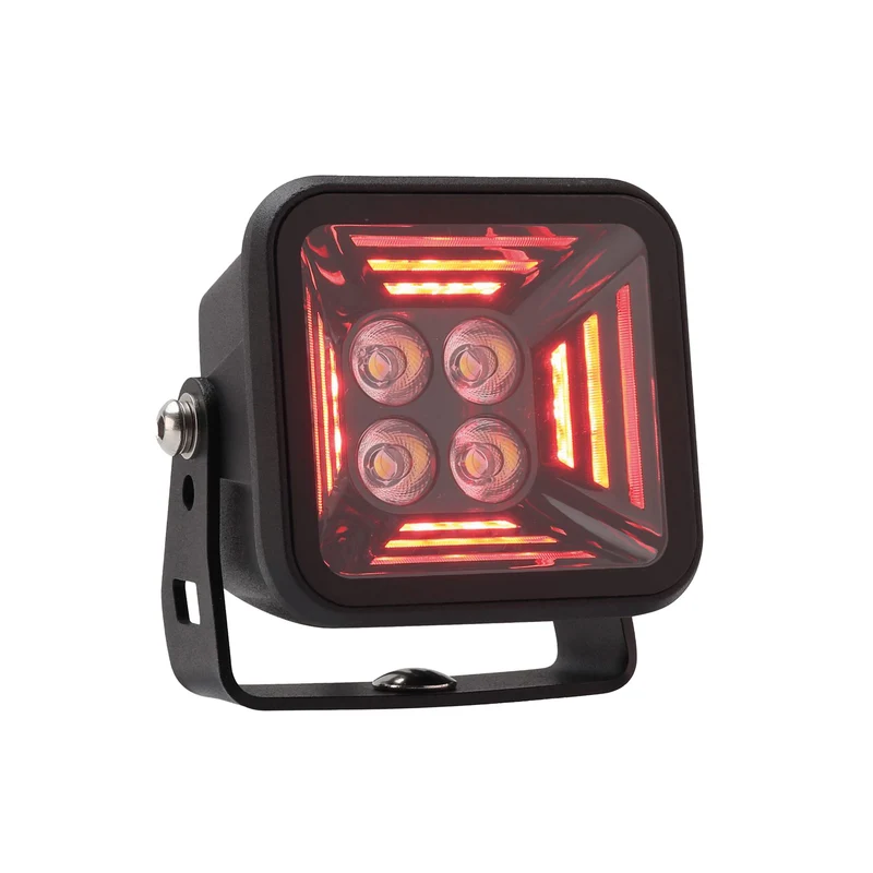 Strands Dark Knight Fortex Work Light / Red