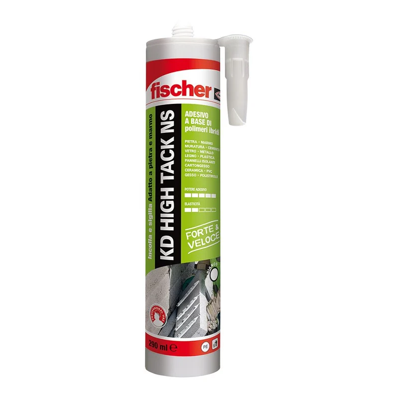 Adesivo Sigillante Fischer KD High Tack Bianco – 545171