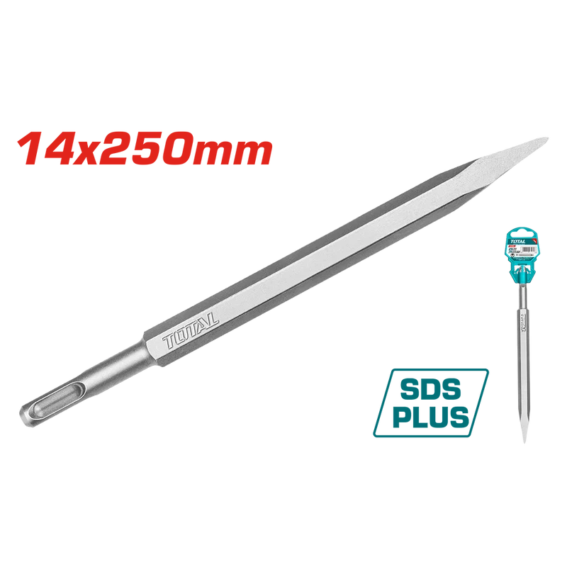 Scalpello SDS-PLUS a punta 250 mm