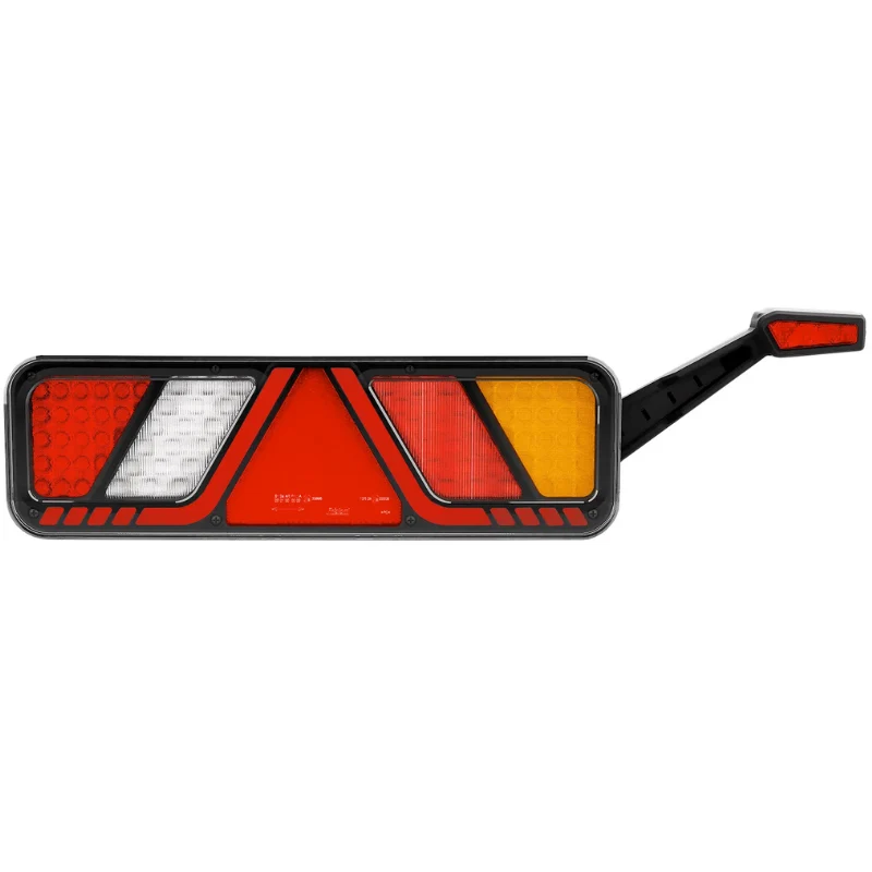 Fristom Grande lampada a LED per rimorchio con indicatore di contorno / 6 funzioni