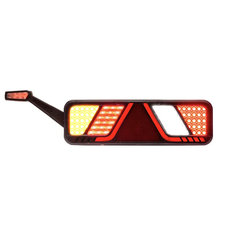 Fristom Grande lampada a LED per rimorchio con indicatore di contorno / 6 funzioni