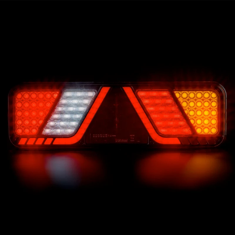 Fristom 24V Grande lampada a LED per rimorchio / 6 funzioni