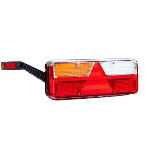 Lampada per rimorchio a LED Fristom con indicatore dinamico e marcatore di contorno