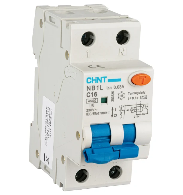 Interruttore Differenziale Puro Chint NL1-63 2P 40A 30mA Tipo A – 200210