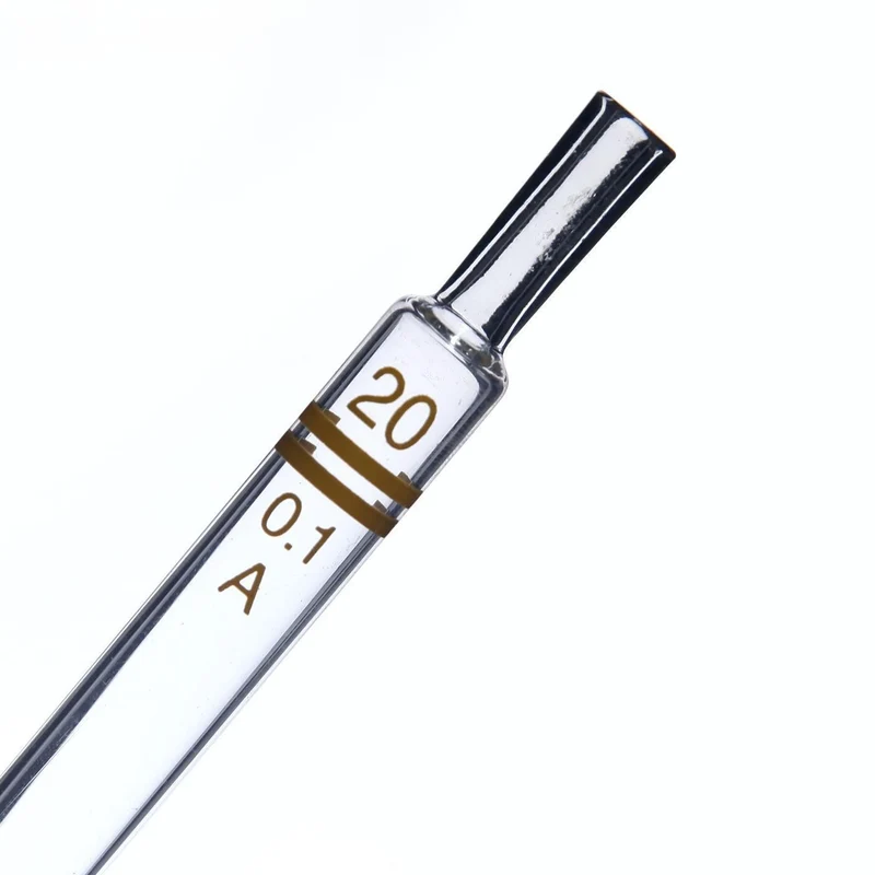 Pipette di misurazione, capacità da 0.1 a 50 ml, graduazione 0.1 ml