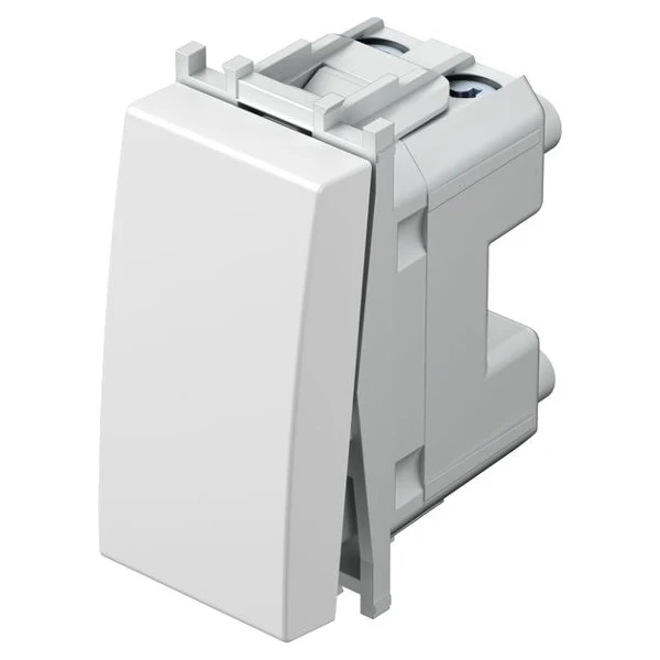 Invertitore Unipolare TEM Modul 16A Bianco Lucido – SM70PW-U
