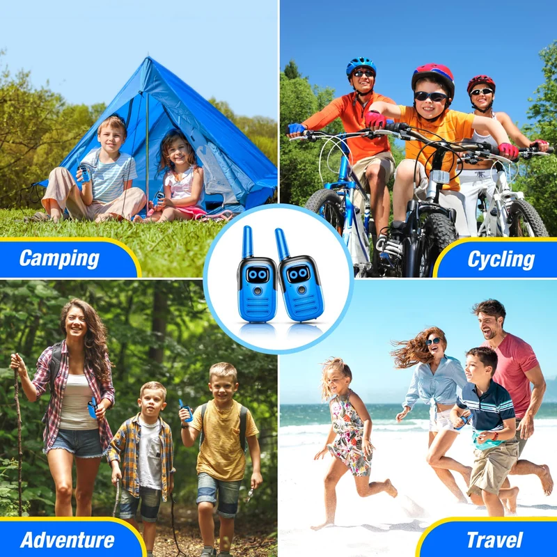 Gifitizi Giochi Bambini 3 4 5 6 7 8 9 10 Anni, Walkie-Talkie Bambini Regalo Bambino 3-10 Anni Gioco Bambino 3-10 Anni Maschio Giocattoli Bambino 3-10 Anni Giochi da Esterno