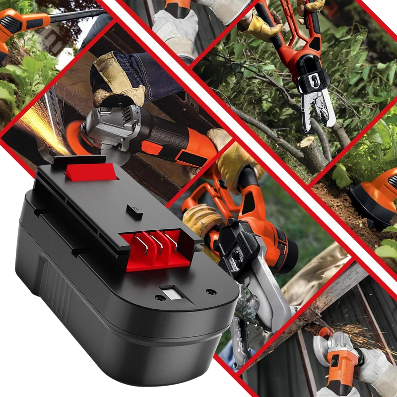 Moticett 18V 3.6Ah HPB18 Ricambio per Black Decker Batteria NI-MH Compatibile per Black Decker A1718 A18 A18E A18NH HPB18 HPB18-OPE Firestorm FS180BX FS18BX FS18FL FSB18 NST2118 244760-00