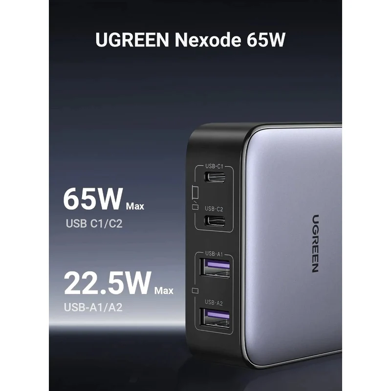 Ugreen 65W Desktop Fast Caricabatterie