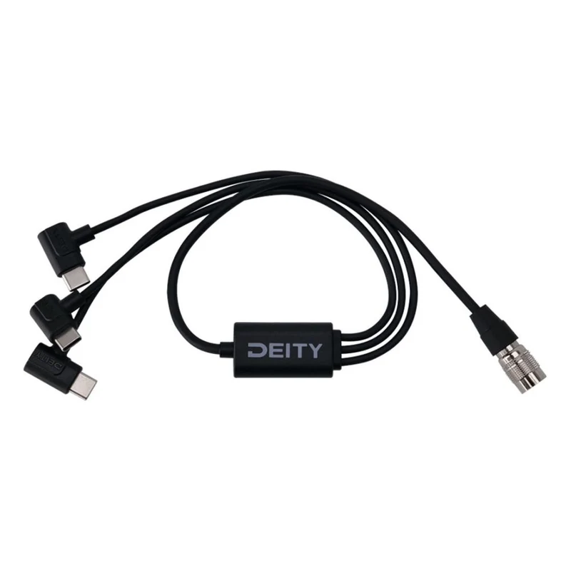 Deity SPD-HR3U (Hirose 4 pin a tripla USB-C)