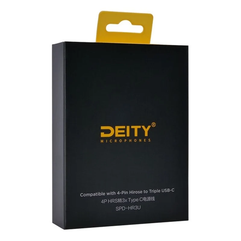 Deity SPD-HR3U (Hirose 4 pin a tripla USB-C)