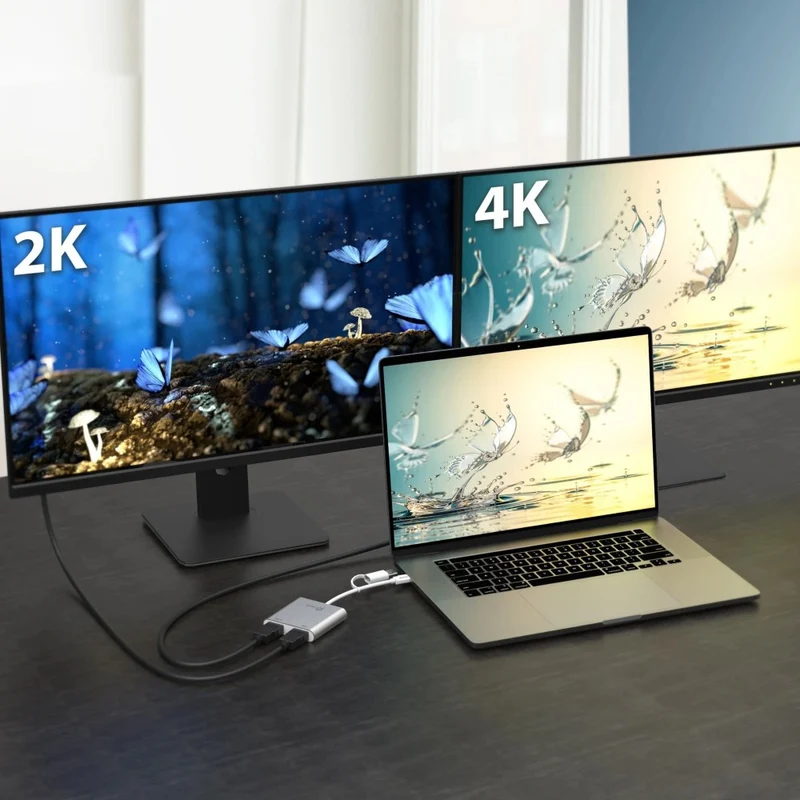 j5create Adattatore multi monitor da USB-C® a HDMI™ doppio