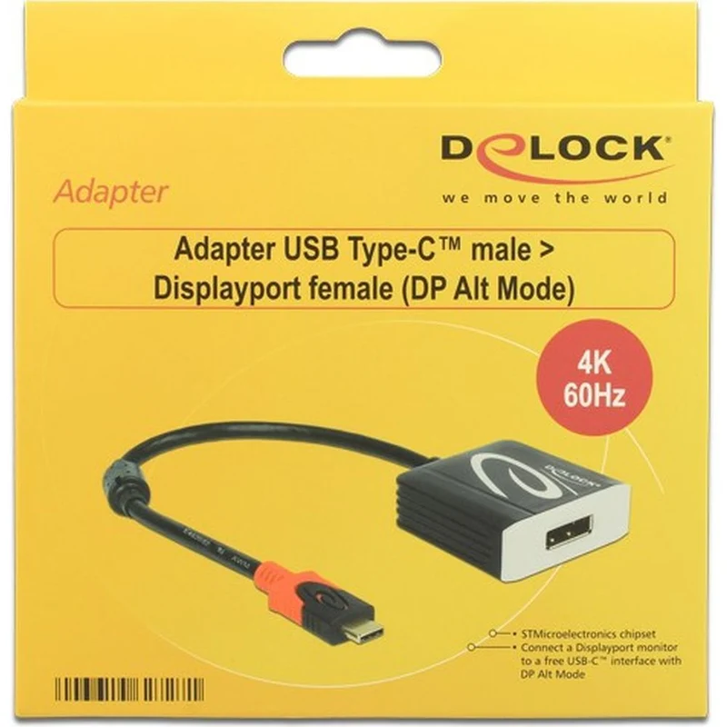 DeLOCK 62727 da USB-C a DisplayPort