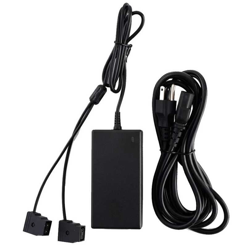 IndiPro Alimentatore A/C da 12 V (6 A) a due uscite D-Tap femmina (8')