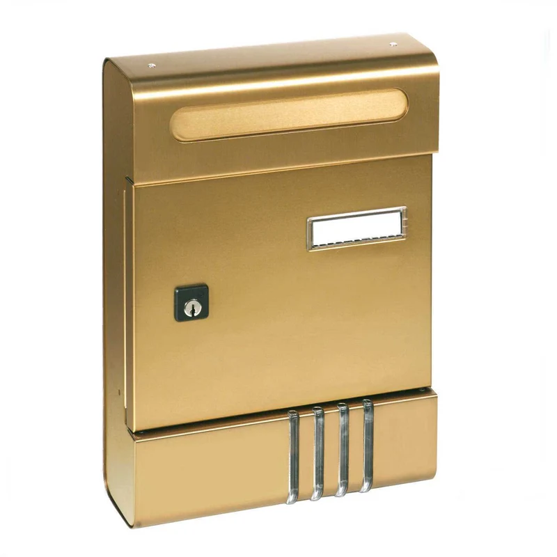 Cassetta Postale Alluminio Trimec Per Esterno Alubox Se Bronzo